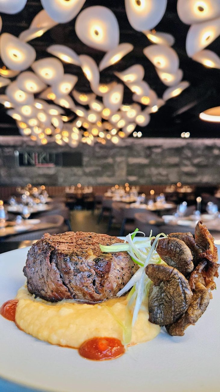 Pan-Seared Filet Mignon at Niku Kitchen.Sushi.Bar